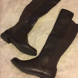 Women’s ShoeDazzle Over The Knee Brown Boots